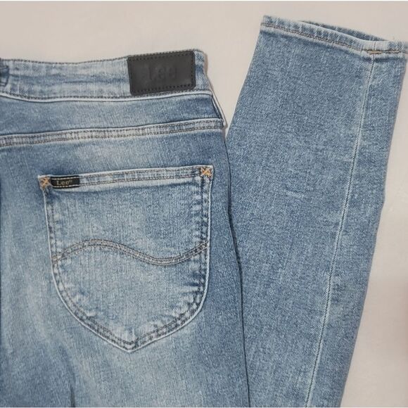 Lee Scarlett Spodnie Damskie Urban Mid Skinny Stretch Jeans L526ROUT Sz 26 x 30 - Picture 5 of 13